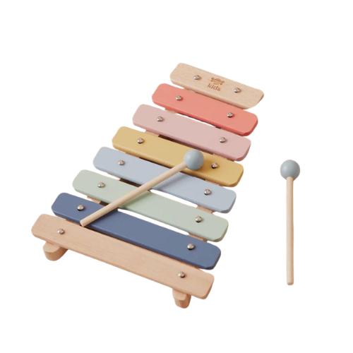 Wooden Xylophone Toy - Musical Instrument for Toddlers